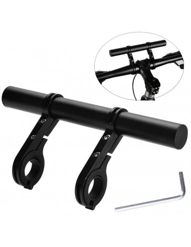 Handlebar extension for electric scooter (black)