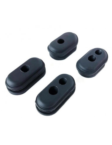 Rubber cable caps for Xiaomi scooters (black)