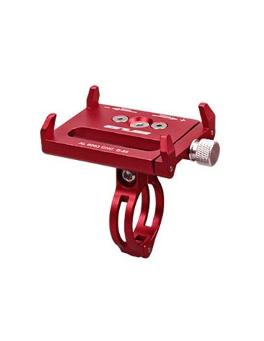 Aluminium phone holder for electric scooters GUB G-85 (red)