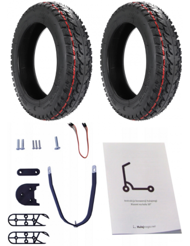 Full 10" conversion kit for Xiaomi Scooters - offroad tyres