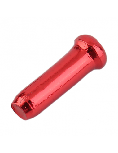 Brake wire end cap for electric scooters / bikes (red)