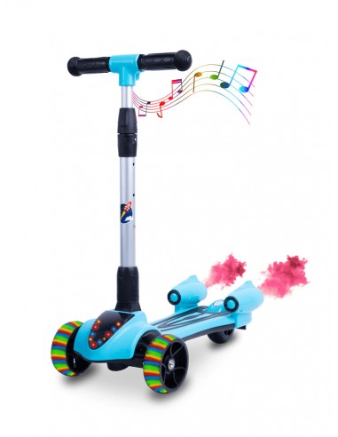 Hulajnoga trójkołowa dla dzieci Könen SprayScooter niebieska