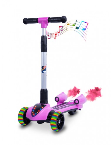 Three-wheeled Könen SprayScooter for children (pink)