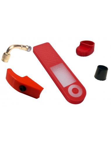MUST HAVE set of accessories for Xiaomi Mi 1S / Pro 2 / Mi 3 (red)