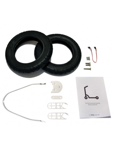 Full 10" conversion kit for Xiaomi Scooters - WANDA 2 (white)