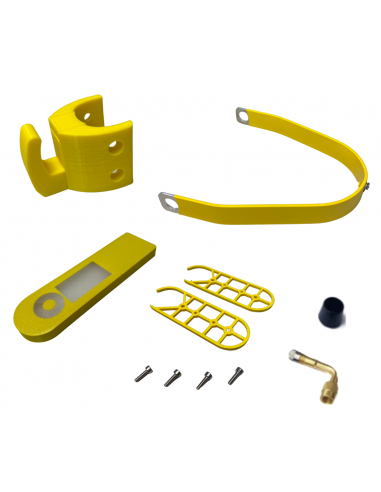 MUST HAVE set of accessories for Ninebot Max G30 Scooter (yellow)