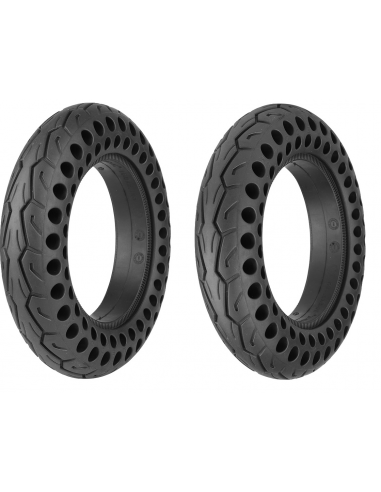2x 10'' solid tyre set for Xiaomi / Blaupunkt ESC910 / Motus Scooty 10 LITE